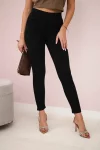 Baumwollhose mit Schleife Schwarz_Main