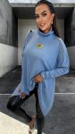 L’ola Bianka Pullover_Blue_Main