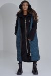 MAXI LONG Weste_Petrol_Main