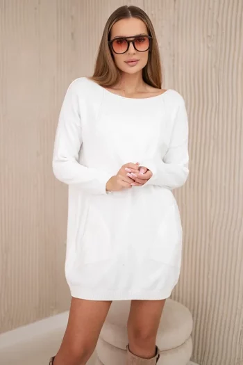 Pullover aus Viskose mit Taschen