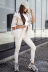 SHAPE-Leggings mit Schleife_Olive_Main