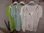T-Shirt mit Goldglitzer