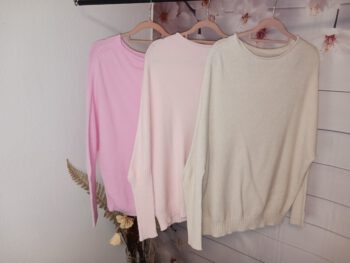 Strickpullover Lang Arm
