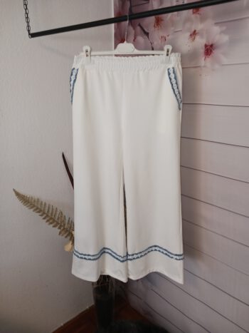 Hose mit Weitem Bein