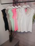 Top mit Spitze