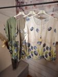 Damenbluse  mit Blumenmuster