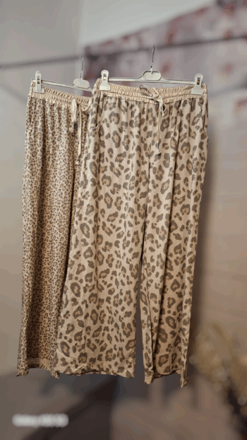Leo Hose mit Weitem Bein