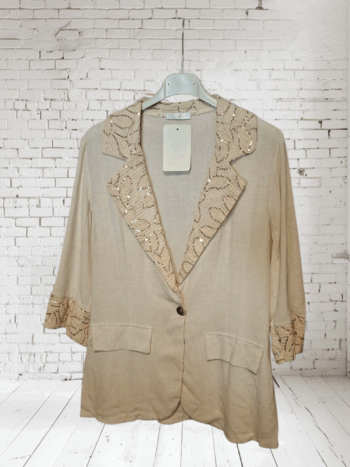 Blazer mit 3/4-Ärmel