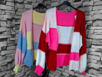 Cardigan im Colorblock-Design