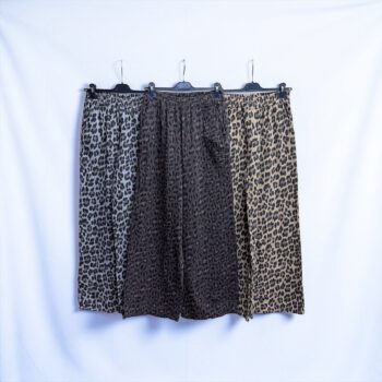 Musselin Hose – Leo Print | Luftige Sommerhose