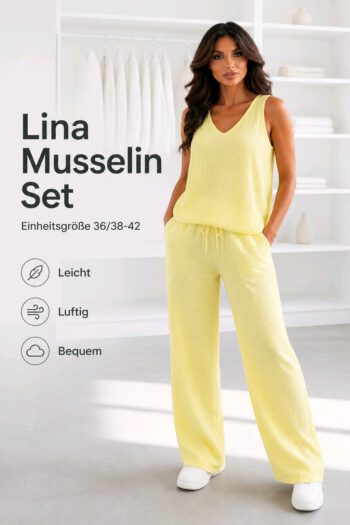Musselin-Set Lina