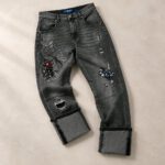 Sexy Woman Jeans „Bloom & Shine“ mit 3D-Blumen