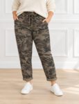 Stretch-Hose Camouflage – Einheitsgröße 40–46